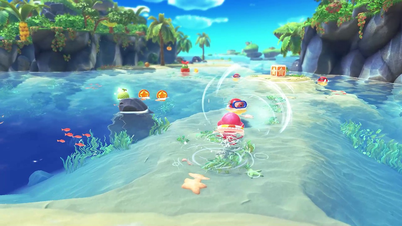 カービィ、新作で車や自販機に変形!?の画像