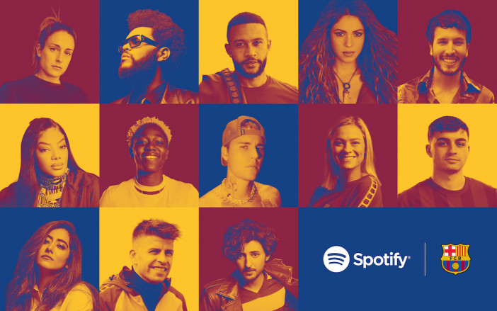 Spotify、FCバルセロナと長期パートナーシップ締結　音楽とサッカーの世界を結びつける新たな試みに