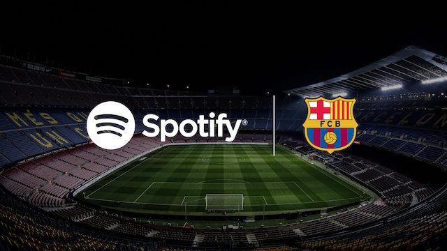 Spotify、FCバルセロナとパートナーシップ締結