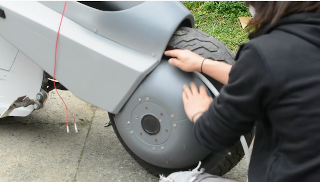 『AKIRA』金田バイクを製作するYouTuberの画像