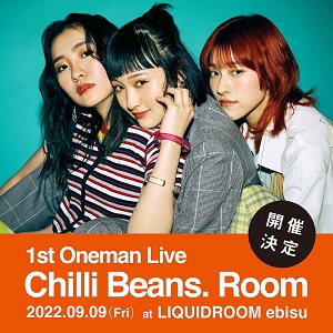 『1st Oneman Live Chilli Beans. Room』KV