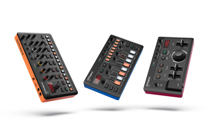 ローランド、小型電子楽器『AIRA Compact』の3機種を発売　リズムマシン・シンセ・ボーカルエフェクターが揃う