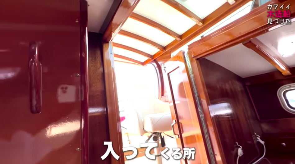 ヒロミ、お気に入りの木造船を紹介の画像