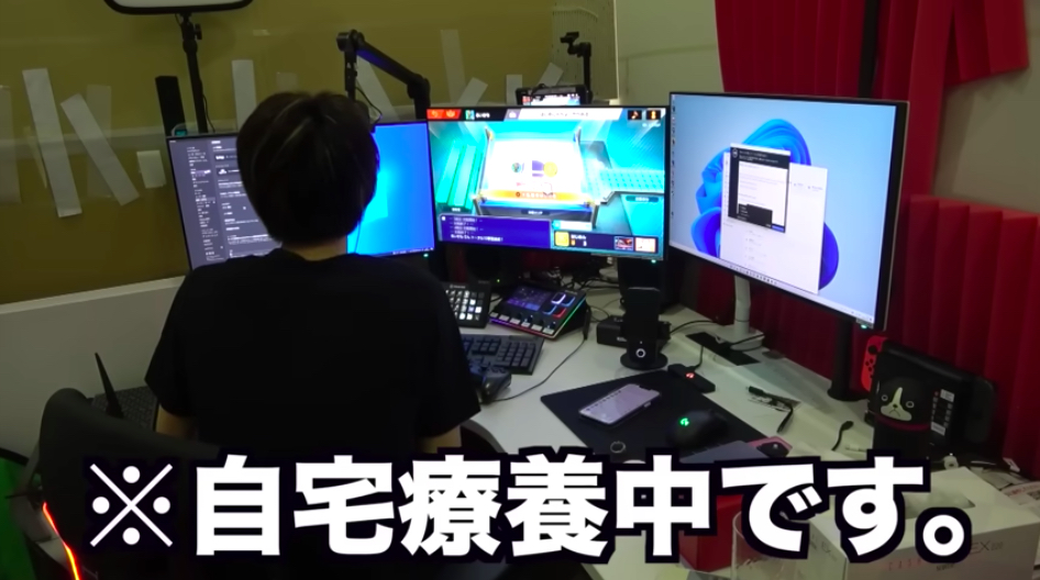 はじめしゃちょー、隔離生活を伝えるの画像