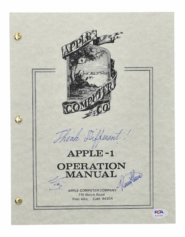世界初のPC『Apple I』がオークションに出現の画像