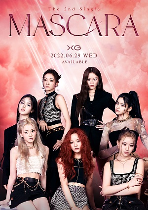 XG 2nd Single 「MASCARA」ポスター
