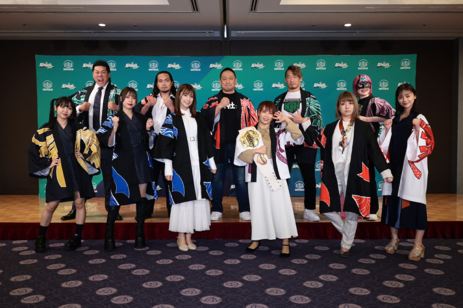 『CyberFight Fes』に向けレスラー集結