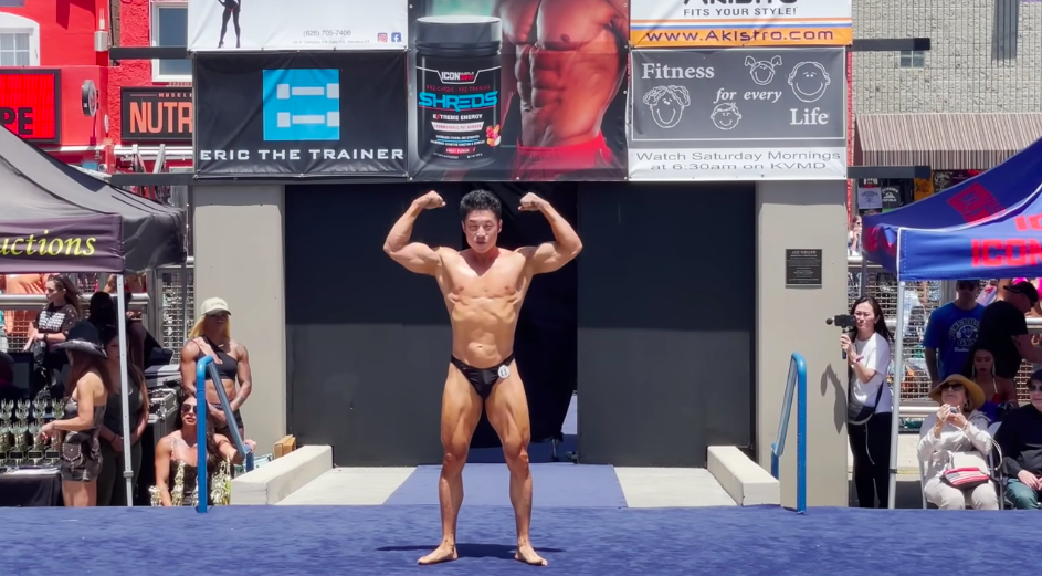 なかやまきんに君、米・ボディービル大会で優勝の画像