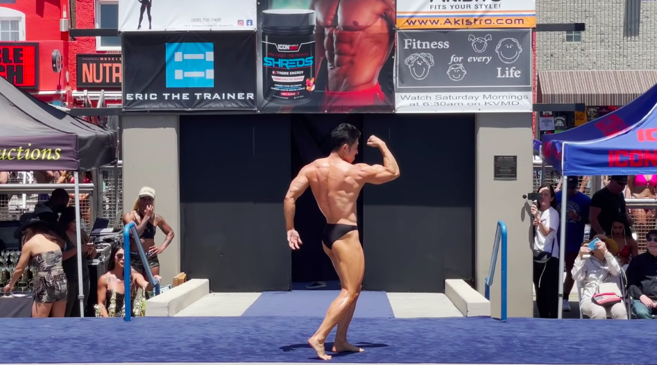 なかやまきんに君、米・ボディービル大会で優勝の画像