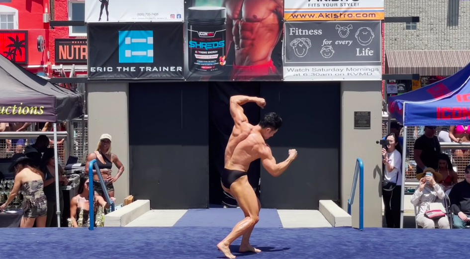 なかやまきんに君、米・ボディービル大会で優勝の画像