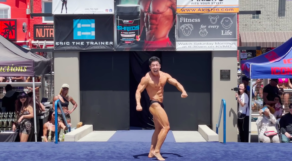 なかやまきんに君、米・ボディービル大会で優勝の画像