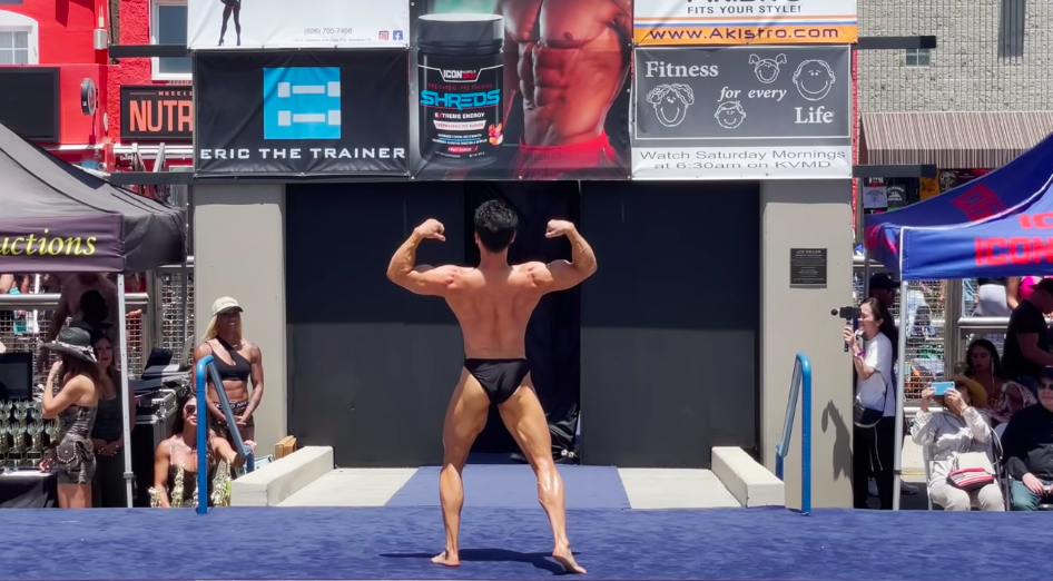 なかやまきんに君、米・ボディービル大会で優勝の画像