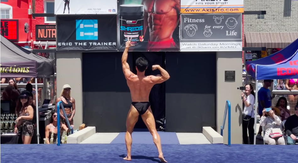 なかやまきんに君、米・ボディービル大会で優勝の画像