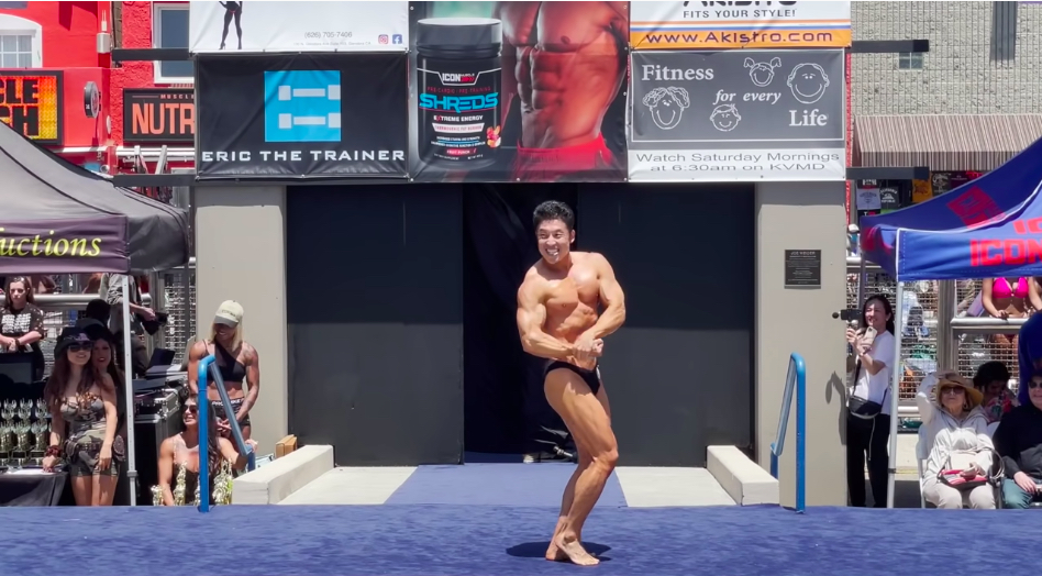 なかやまきんに君、米・ボディービル大会で優勝の画像