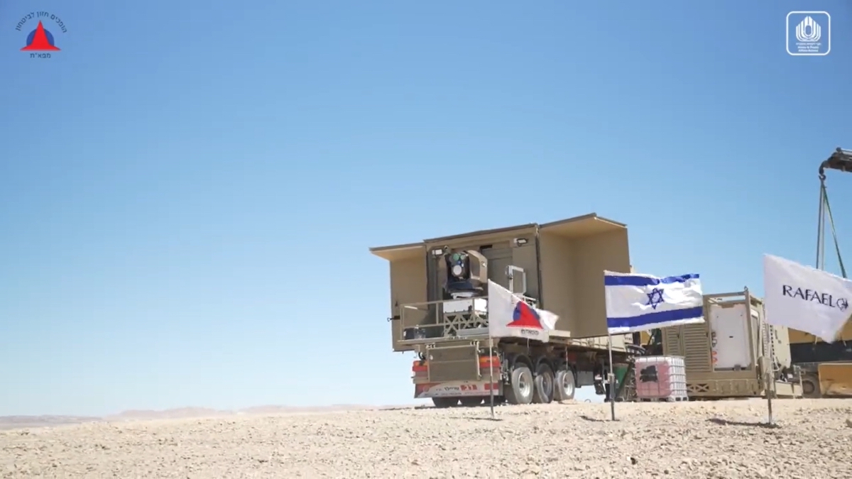 イスラエルがレーザー兵器を開発