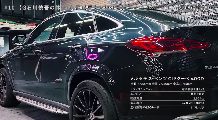 重信選手の“強い車愛”を伝えるYouTube活動の画像