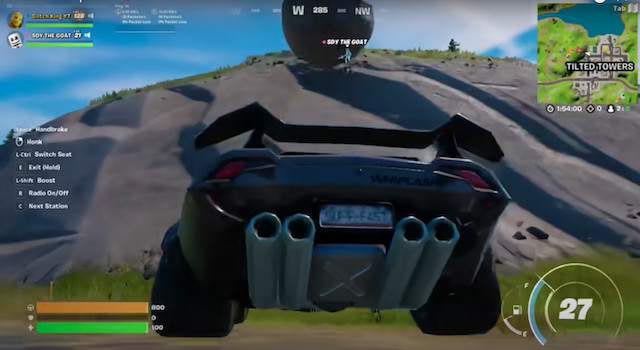 フォートナイトで確実に生き残れるバグ発見？の画像