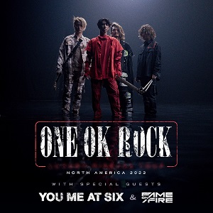 ONE OK ROCK　北米ツアーKV