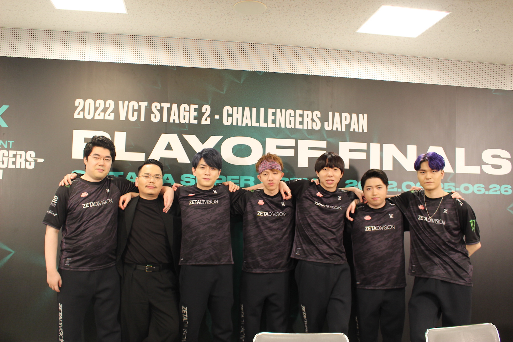 『VALORANT』Playoff Finals DAY1インタビューの画像