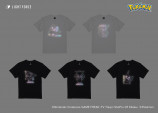 光るポケモンデザインのTシャツ＆パーカー販売開始の画像