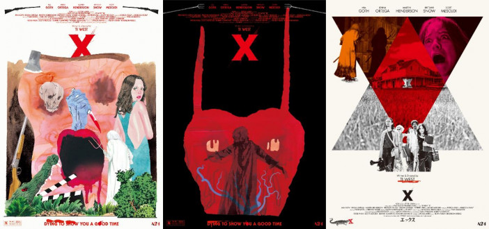 『X エックス』我喜屋位瑳務×大島依提亜による3種の日本オリジナルポスター公開