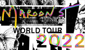『Maroon 5 WORLD TOUR 2022』KV