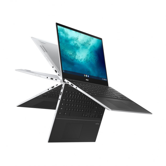 ASUS、360度回転可能なタッチパネルディスプレイ搭載『Chromebook』新