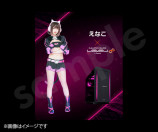 えなこ×LEVEL∞のコラボPC発売記念キャンペーンの画像