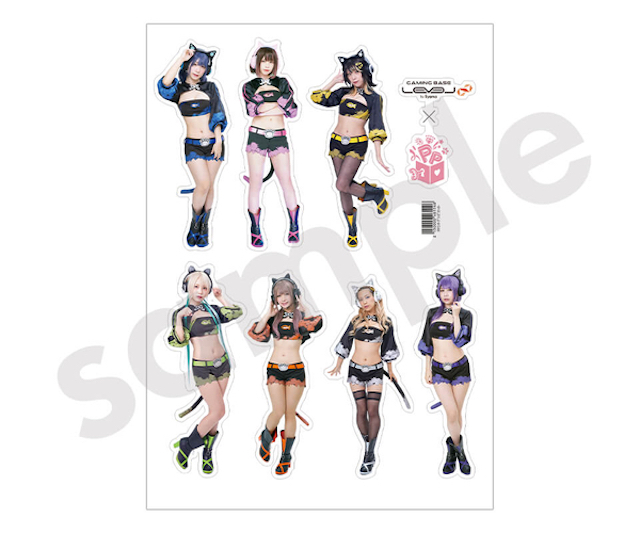 えなこ×LEVEL∞のコラボPC発売記念キャンペーンの画像