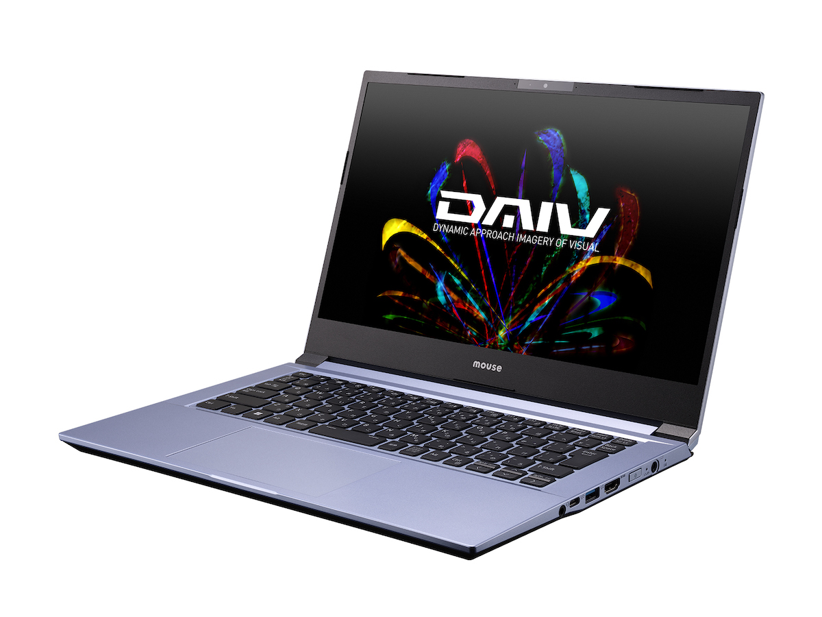 DAIV、14型クリエイター向けノートPC『DAIV 4N』シリーズを