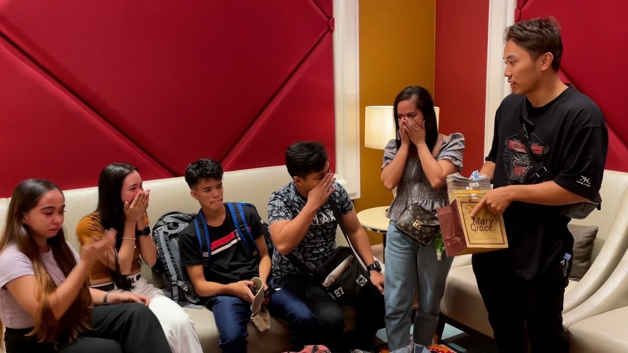 朝倉未来のスタッフが、家族にサプライズプレゼント