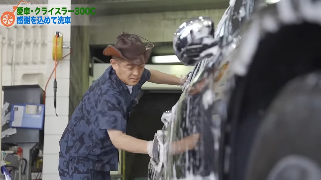 ハンバーグ師匠、愛車「クライスラー」に別れの画像