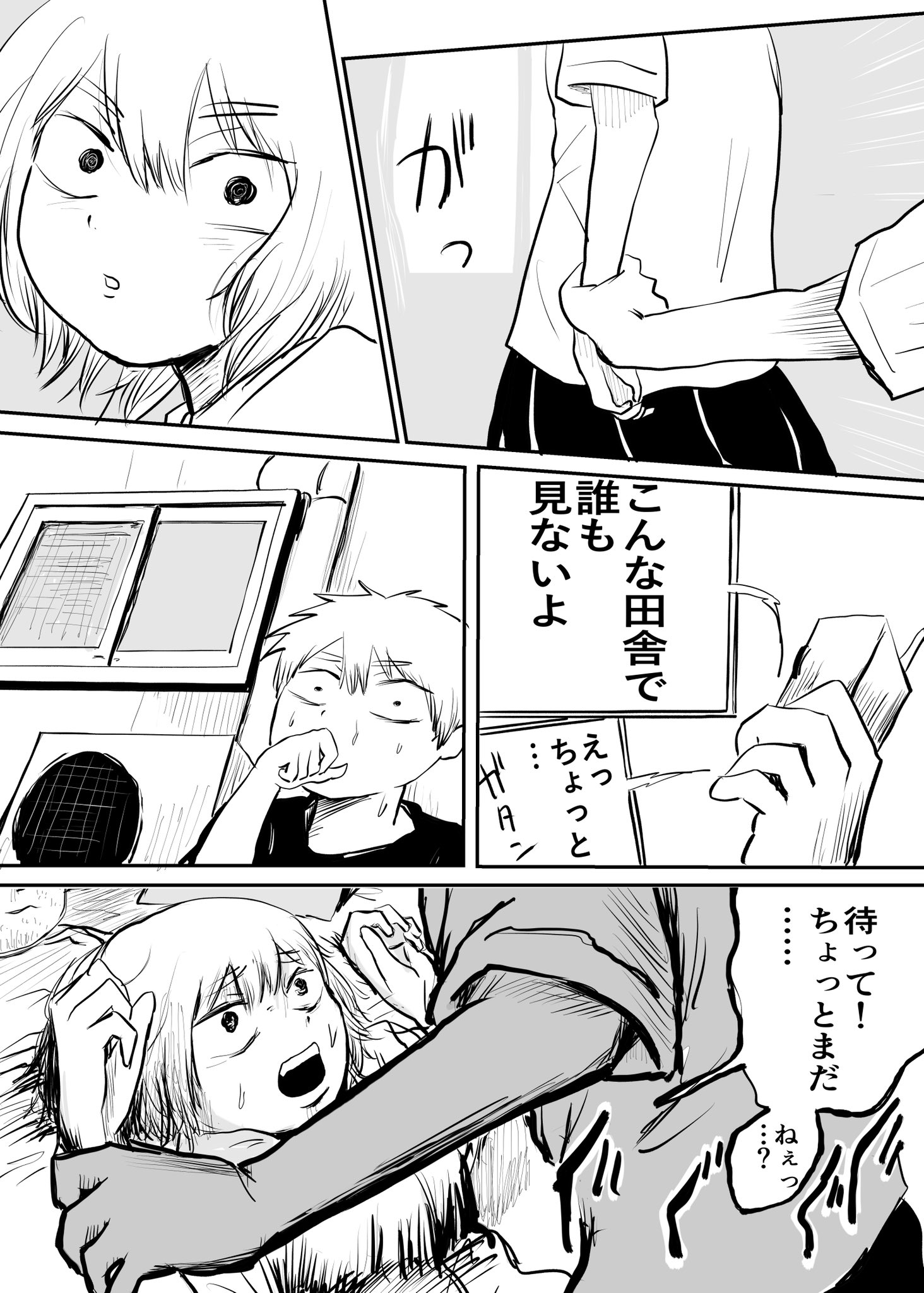 【漫画】姉の部屋に忍び込んで……の画像