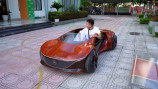 メルセデス・ベンツのコンセプトカー「VISION AVTR」を木材で再現　YouTuberの驚異の技術力