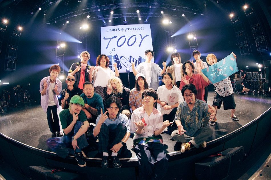 sumika、対バンイベント『TOOY』レポ