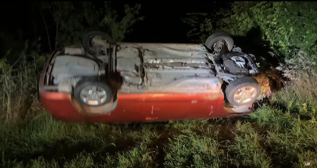 崖から車を落としても『iPhone 14』の衝突事故検知は反応しない？の画像