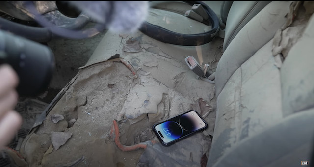 崖から車を落としても『iPhone 14』の衝突事故検知は反応しない？の画像