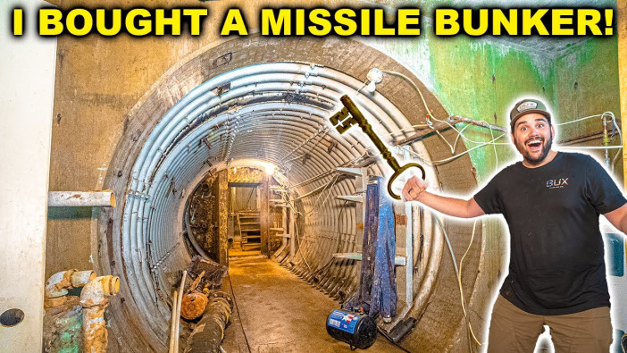 廃棄されたミサイル保管施設を海外YouTuberが購入　広大な土地を企画に転用？