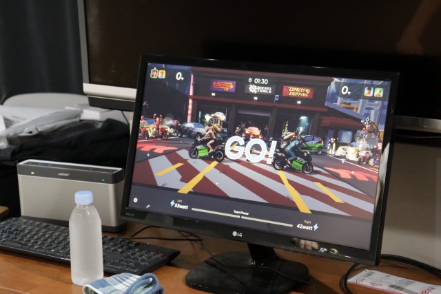 自転車を漕ぐことで対戦できる、フィジカルなeスポーツ『KINIX』とは　実際に体験してみたの画像10