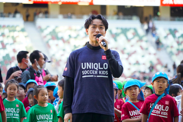 EXILE TETSUYA監修のウォームアップダンスを内田篤人と初披露　1000人のサッカーキッズに「夢を叶えるお手伝いができたら」の画像1-1