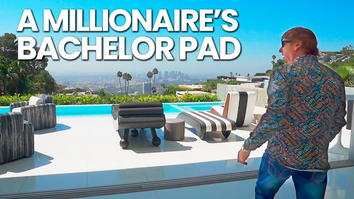 月額1400万円の“独身男性用の家”とは　海外YouTuberが紹介する富裕層の世界