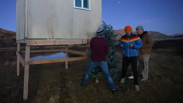 世界でもっとも高い？ツリーハウスの画像