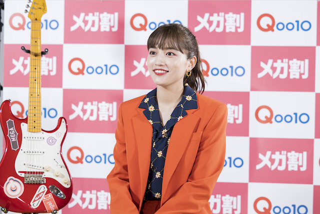 川口春奈がQoo10新CMに登場の画像