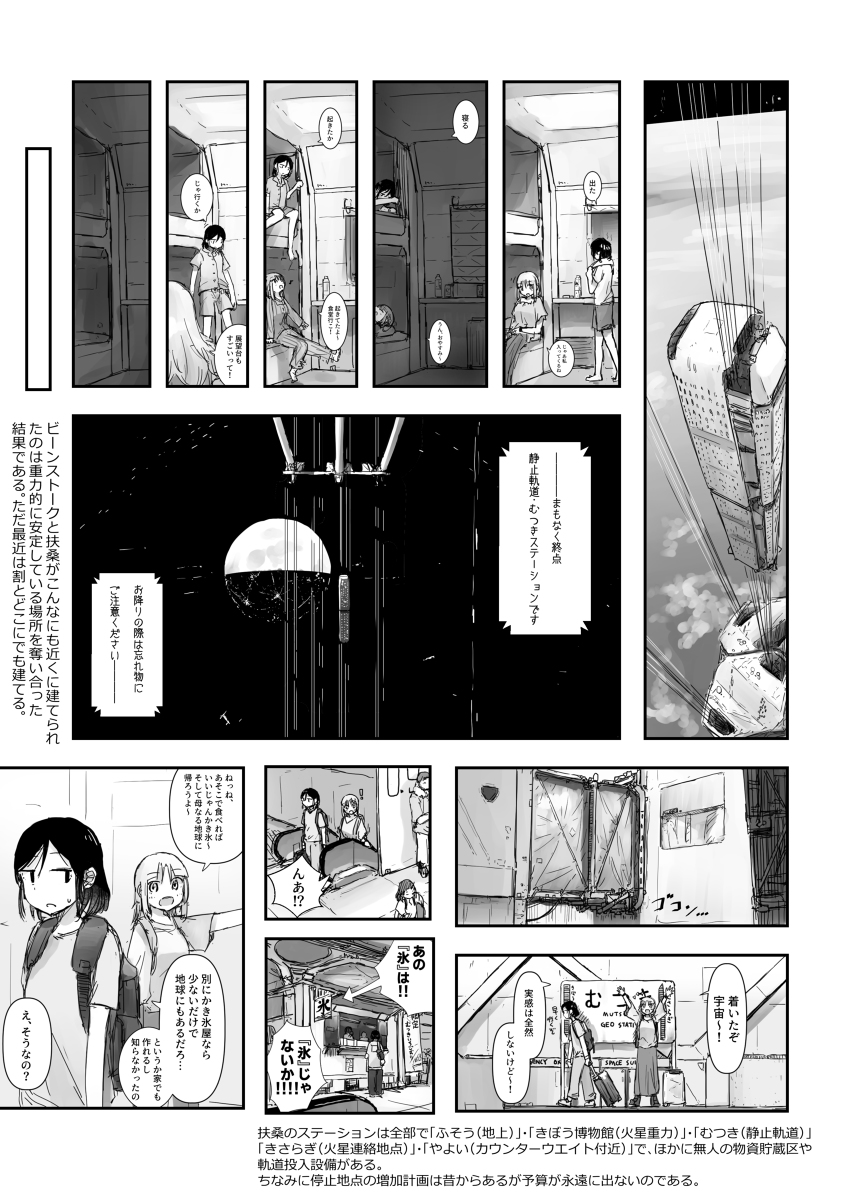 【漫画】かき氷を食べるために星間旅行？の画像