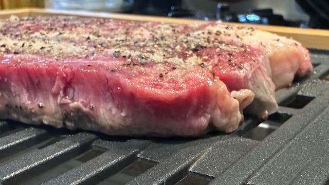 肉の芯の部分まで火が入る