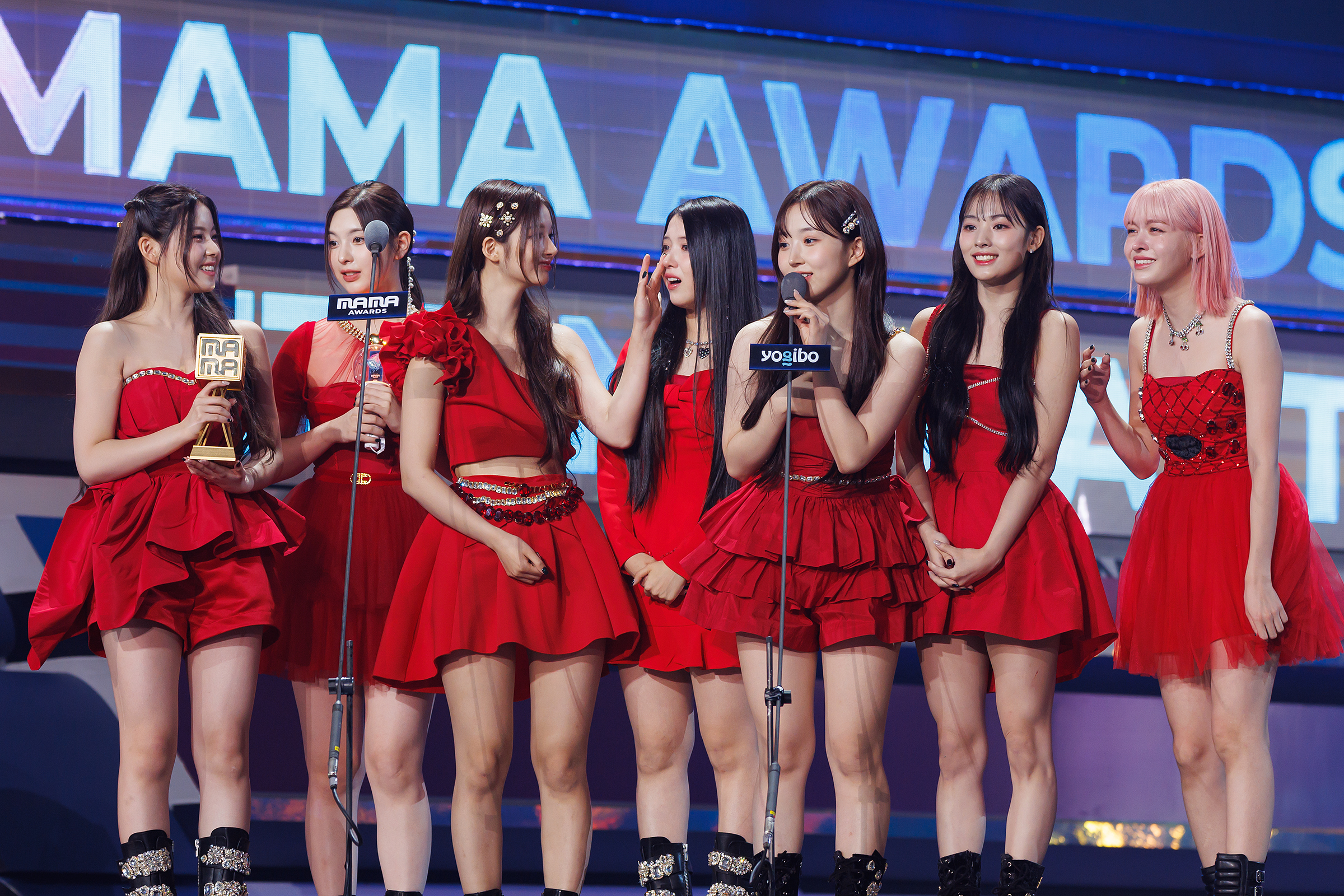 『2022 MAMA AWARDS』授賞式の写真