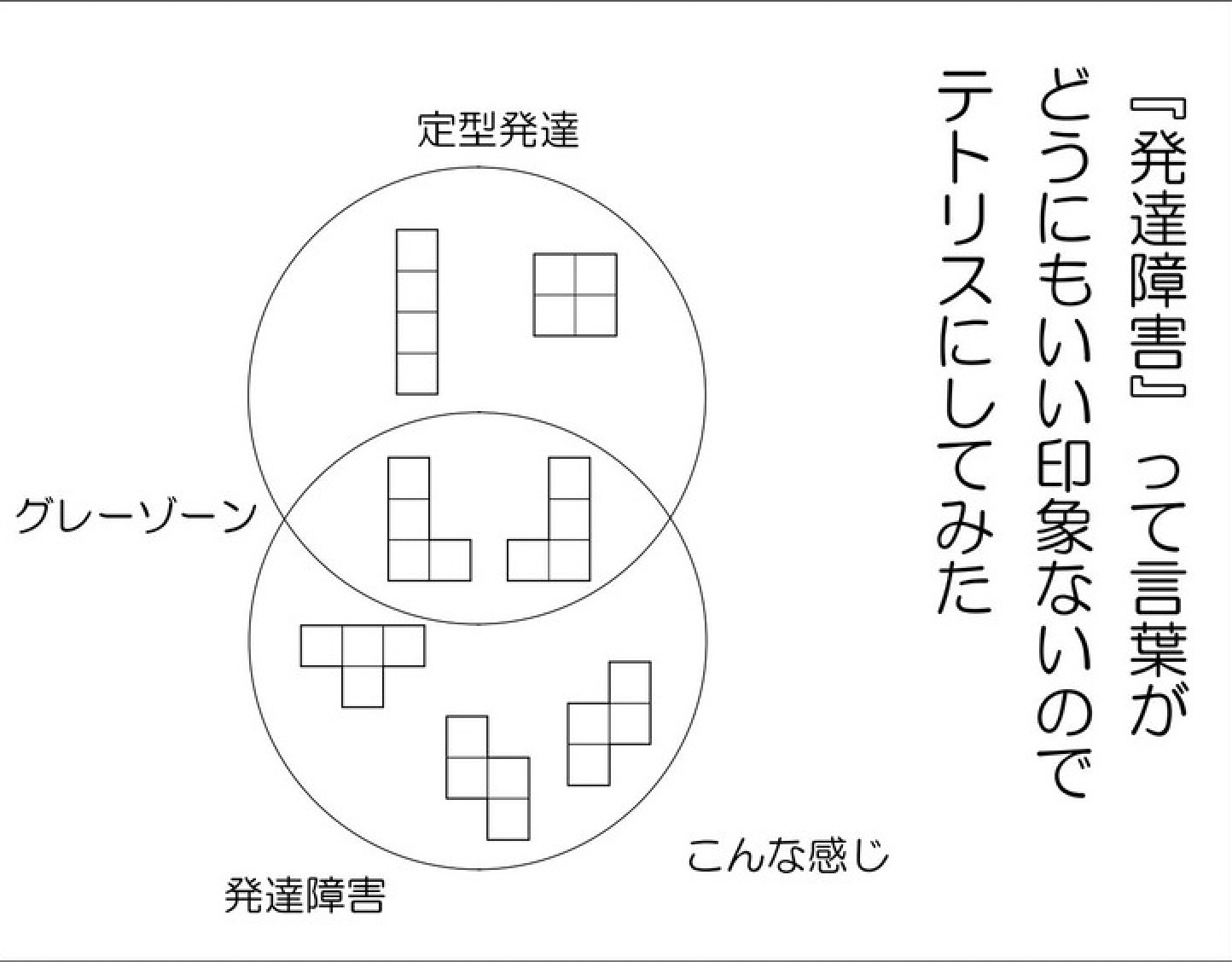 【漫画】人間社会ってテトリスみたいだよねって話の画像