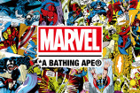 MARVELとA BATHING APE®︎ のコラボの画像