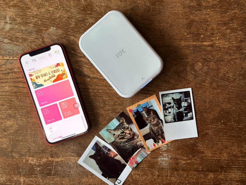スマホで撮ったネコ写真をフォトプリンターで楽しもう