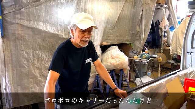 岩城滉一、軽トラを北海道仕様にカスタムの画像